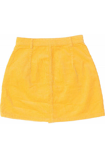 Sukně Žlutá Second hand Vel. 34