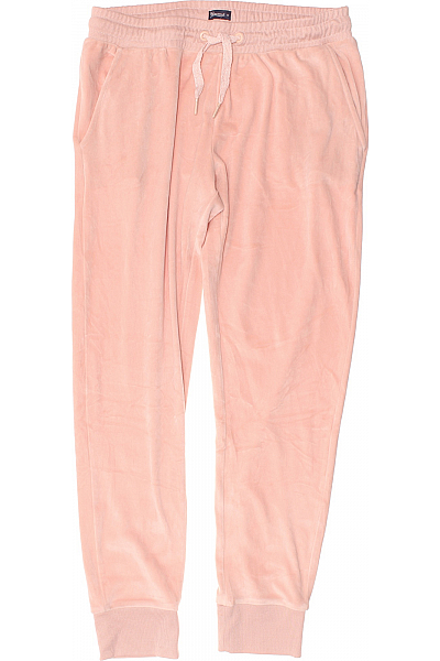 Dámské Kalhoty Růžové Vel. M