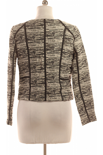 Dámská Bunda Černobílá ATMOSPHERE Vel. 42