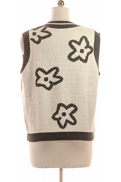 Shein Dámská Vesta Šedá Second hand Vel. L