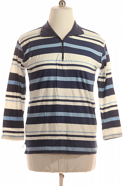 Sherpa Pánské Tričko S Límečkem Modré Second Hand Vel. M