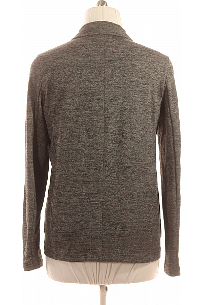 Pánské Volnočasové Sako Šedé Vel. L