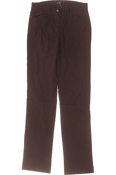 Dámské Kalhoty Rovné Černé