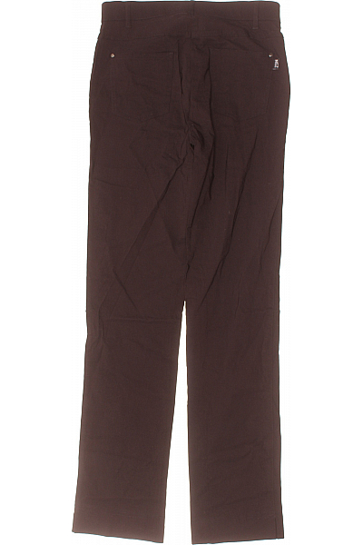 Dámské Kalhoty Rovné Černé