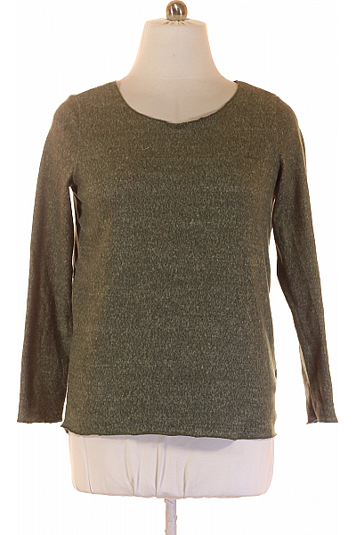  Halenka Pletená Zelená Second Hand Vel. 44