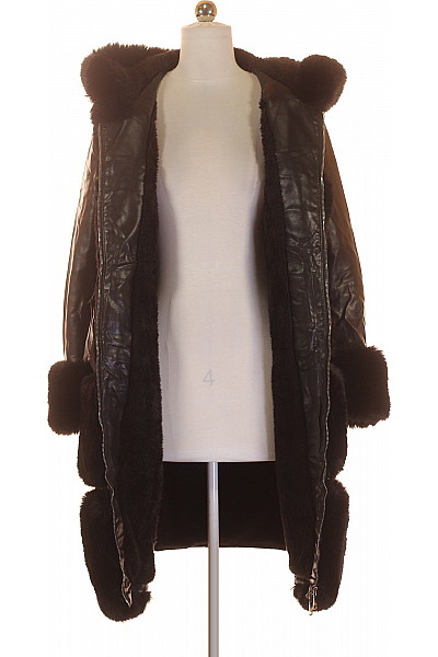 Dámský Kožich Černý Vel. S