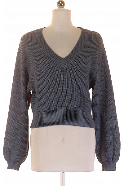 ZARA Dámský Pulovr Modrý Vel. S