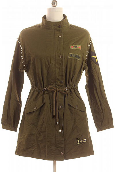 Dámská Bunda Zelená Vel. 38