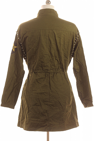 Dámská Bunda Zelená Vel. 38