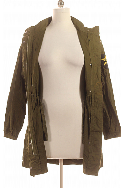 Dámská Bunda Zelená Vel. 38