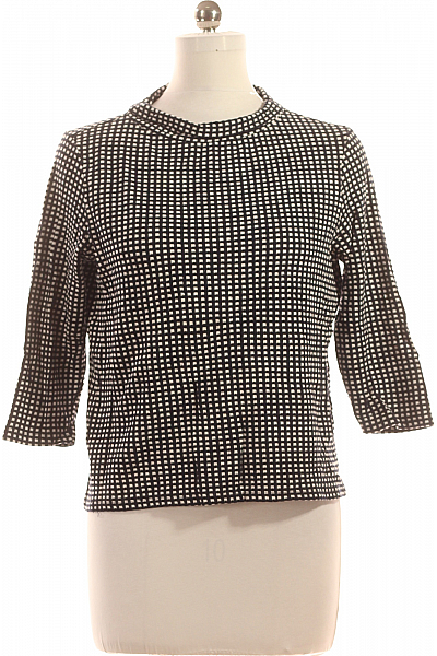 Dámský Pulovr Černobílý Street One Second Hand Vel. 40