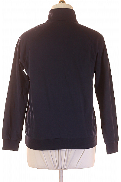 Dámská Mikina Rozepínací Modrá Vel. 44