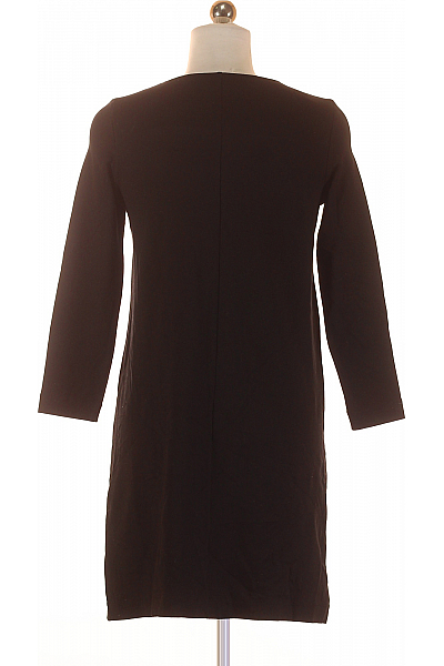 Tričkové  Šaty Černé Second hand Vel. XS