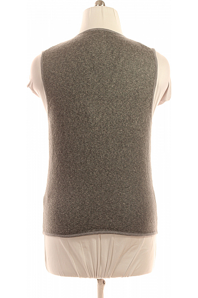 S.OLIVER Pánská Vesta Pletená Šedá Second hand