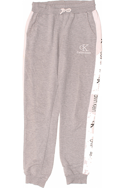 Calvin Klein Pánské Kalhoty Šedé Second Hand Vel. XXL