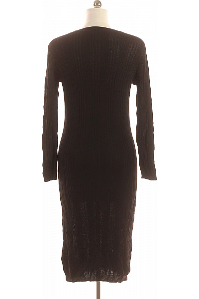 ATMOSPHERE  Šaty Pletené Černé Second hand Vel. 44