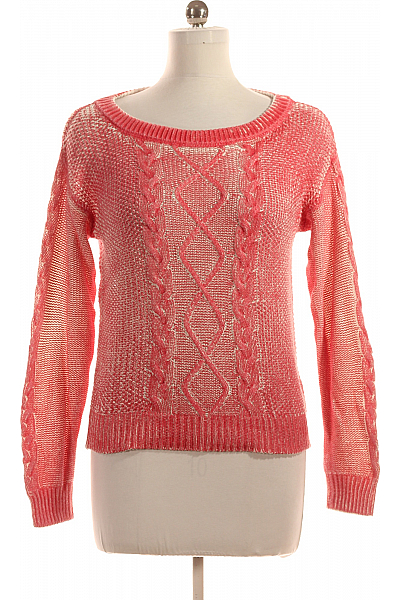 Dámský Pulovr Růžový VERO MODA Vel. M