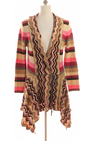 Gina Dámský Svetr Barevný Second hand Vel. M