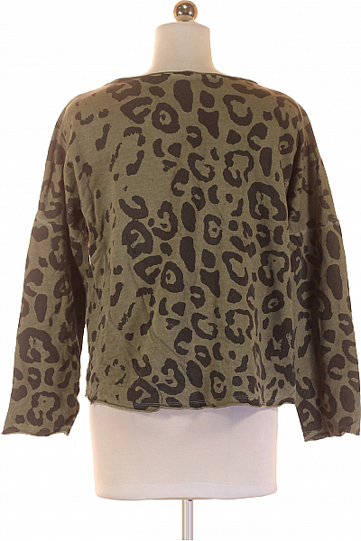 Dámské Tričko s Potiskem Zelené Vel. XS