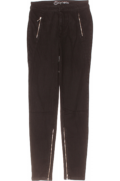 Dámské úzké Černé Second Hand Vel. 27