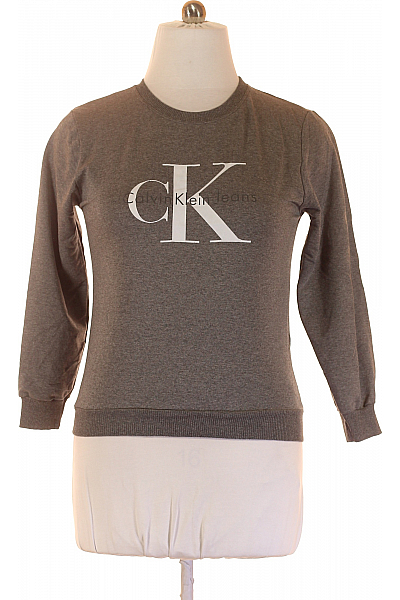 Calvin Klein Dámská Mikina Šedá Second Hand Vel. XL