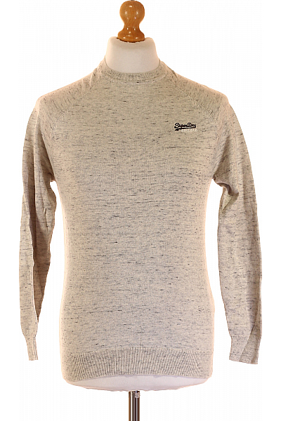SUPERDRY Pánský Svetr Šedý Vel. S