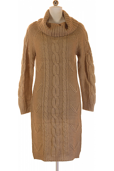 Dámský Svetr Vlněný Béžový Vel. S