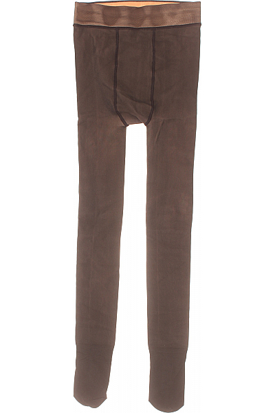 Dámské Silonky Hnědé Second Hand Vel. M/L