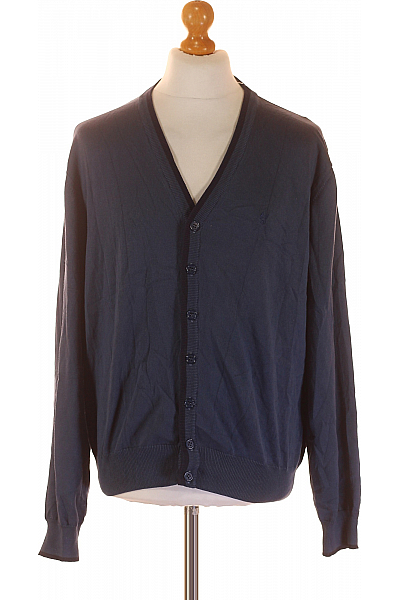 Pánský Cardigan Modrý Hajo Vel. M