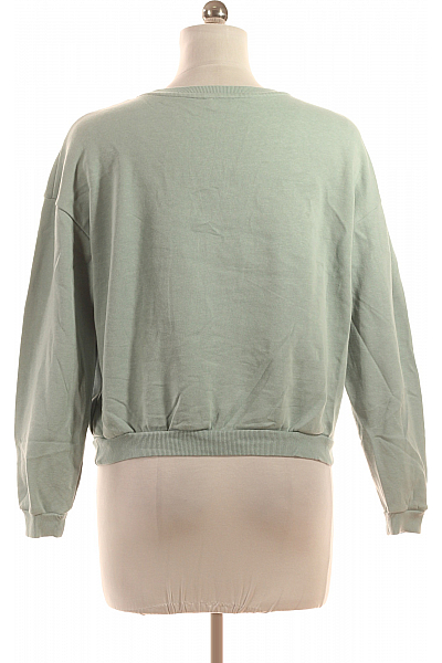 CLOCKHOUSE Dámská Mikina Zelená Second hand Vel. M