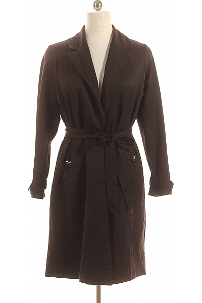 Primark Dámský Kabát Černý Second Hand Vel. 40