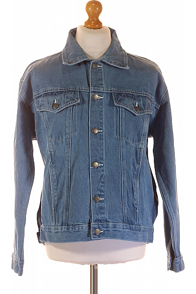 Pánská Bunda Modrá Second hand Vel. L