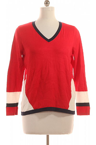  Halenka Pletená Červená Vel. M