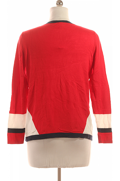  Halenka Pletená Červená Vel. M