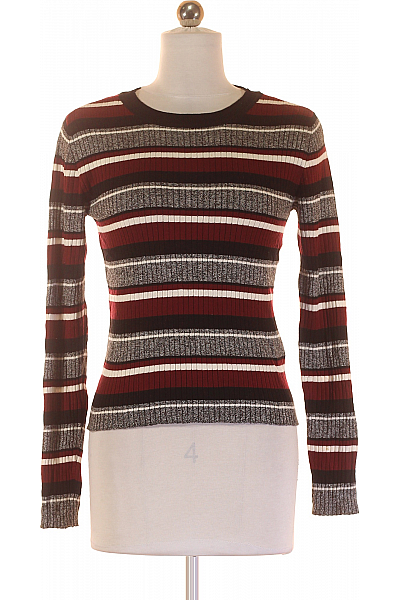  Halenka Pletená Barevná Second Hand Vel.  S