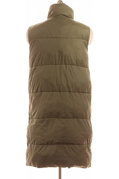 Teplá Dámská Vesta Zelená VERO MODA Vel. M