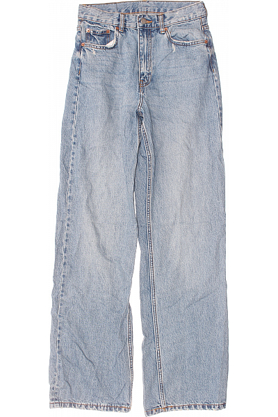 Pánské Rovné Džíny Modré Vel. 28