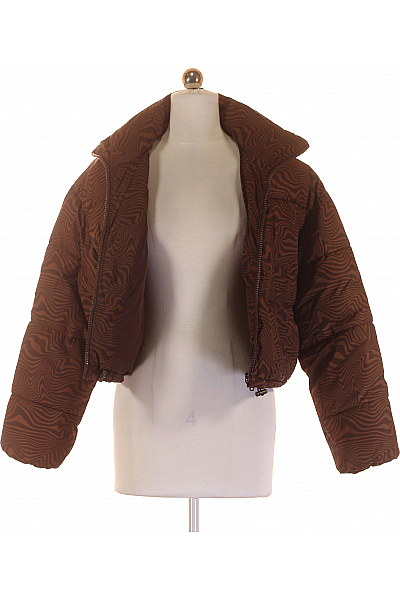Prošívaná Dámská Bunda Hnědá Vel. XXS