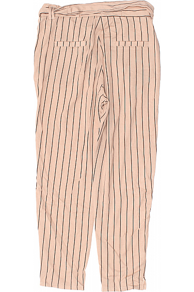 Dámské Kalhoty Rovné Béžové Vel. S