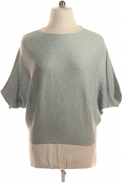  Halenka Pletená Modrá ONLY Vel. L