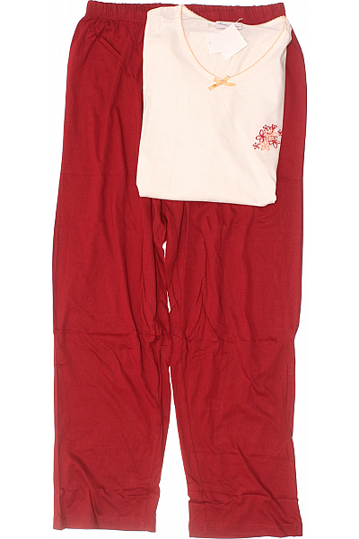 Dámské Pyžamo Červené LUNA Vel. 44