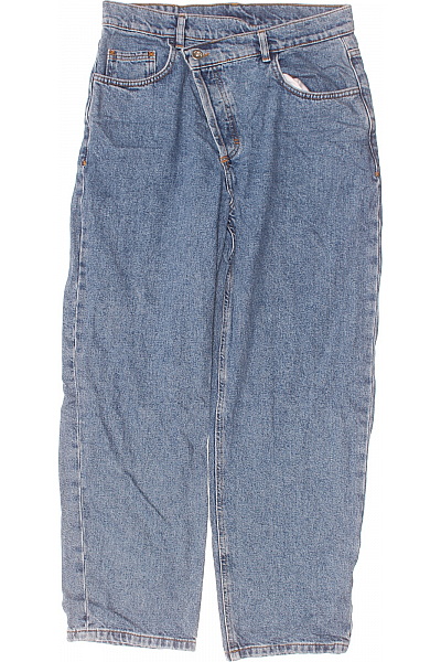 Pánské Rovné Džíny Modré Second Hand Vel. 28/30