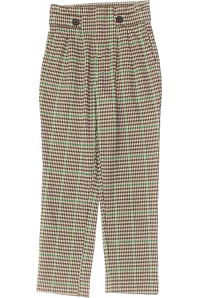 Dámské Kalhoty S Vysokým Sedem Barevné YESSICA Vel.  36