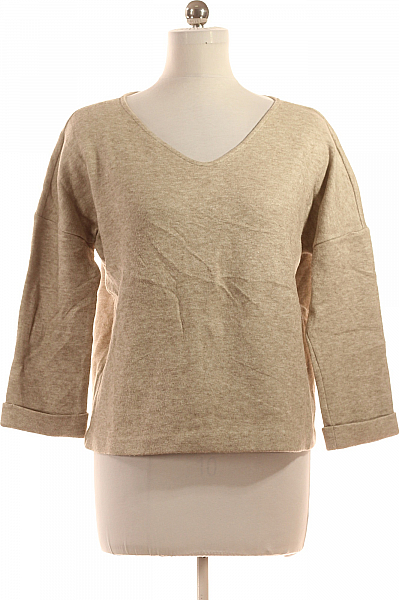  Halenka Pletená Béžová Vel. 40