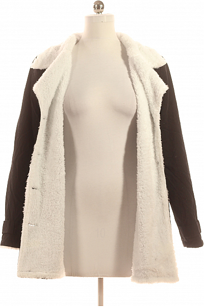 Dámský Kabát Černý Vel. 40