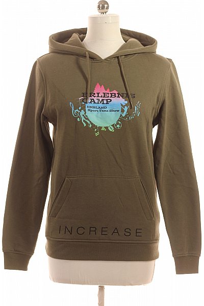 Pánská Mikina Zelená Vel. S