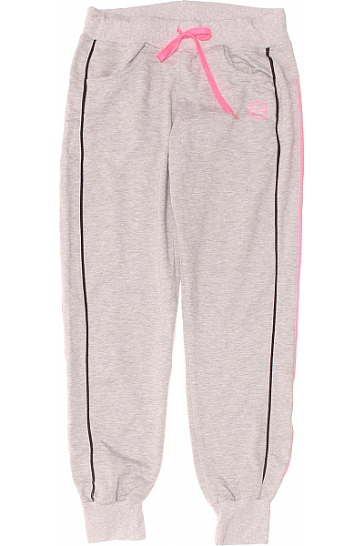 Dámské Kalhoty Šedé Second Hand Vel. M