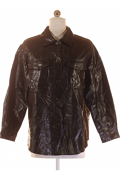 Letní Dámská Košile Koženková Černá Shein Vel. XS