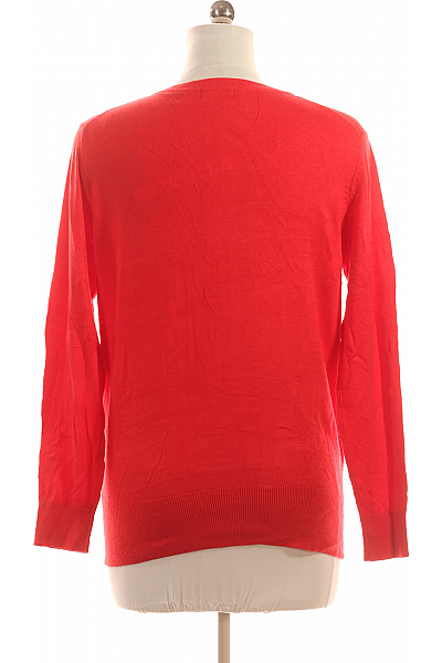 Dámský Svetr Červený Second hand Vel. M