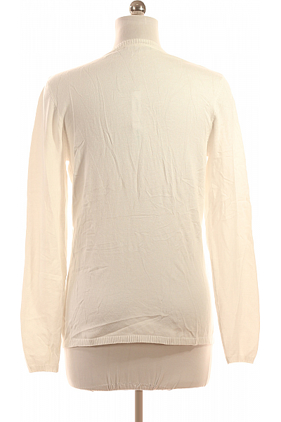 Dámský Cardigan Viskózový Bílý 